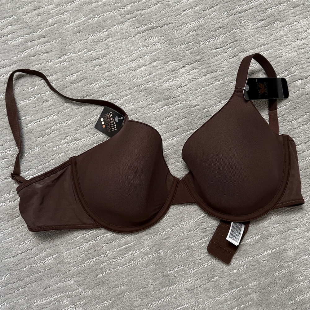 Brown Smooth T-shirt Wacoal bra